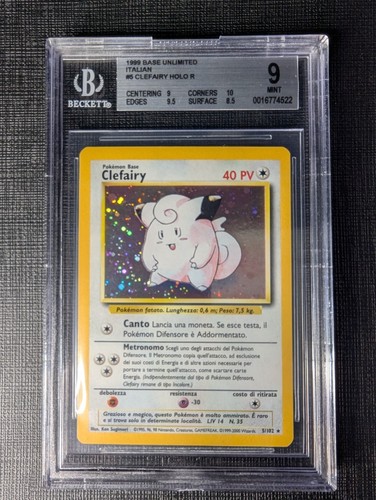 Beckett bgs clefairy set - beckett, 9