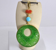 CIONDOLO  ARGENTO 925 DORATO