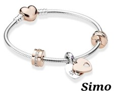 BRACCIALE DONNA  ARGENTO CUORE