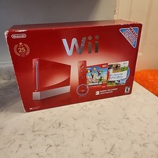 Nintendo Wii Red Console