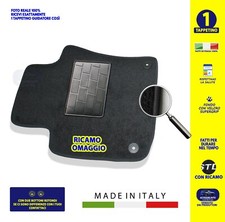 Tappetino Seat Leon 2005>2012 Tappeti tappetini guidatore auto nero cover 1 rica