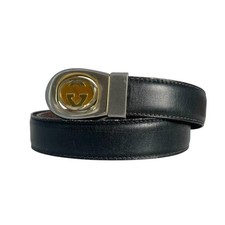 GUCCI cintura fibbia GG