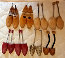 SET DI FORME PER SCARPE VINTAGE - TENDISCARPE - LEGNO, METALLO E PLASTICA