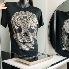 T_shirt Nero Philipp Plein Taglia S