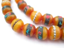 Vintage Inlaid Resin Prayer