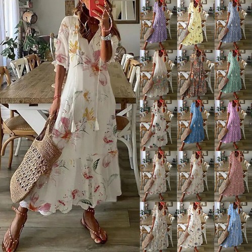 Maxi abito donna estivo