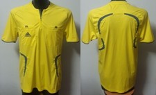 MAGLIA ADIDAS FORMOTIONS  ARBITRO GIALLO FLUO 2008 TG. LARGE PERFETTE CONDIZIONI