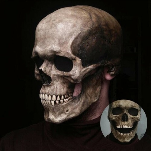 Casco maschera teschio testa
