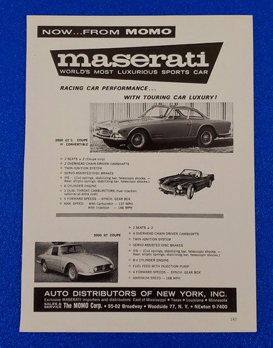 1963 maserati 3500 - 1963, s