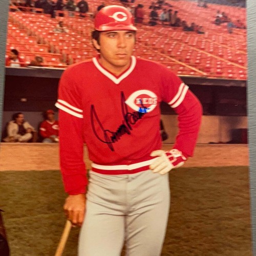 Johnny bench foto autografata - johnny,