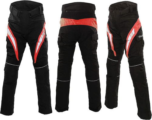 Pantaloni moto tessuto - da,