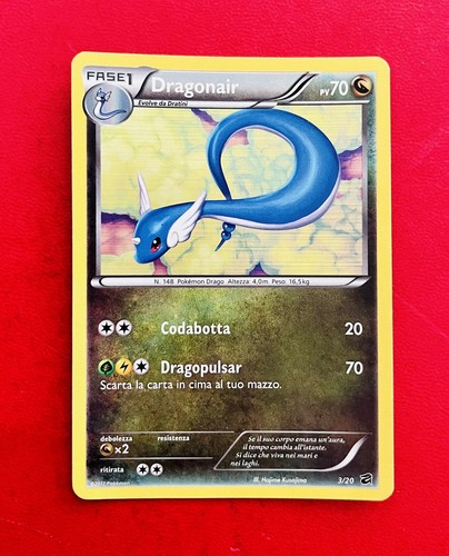 Lotto carte pokemon dragonair - lotto,