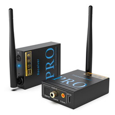 Trasmettitore Ricevitore Audio Wireless, Trasmissione Audio 2,4G, Bassa Latenza,