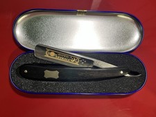 Dovo - Rasoio Carbonio - Astrale Legno di Ebano rasoio a mano libera USATO