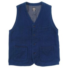 MOMOTARO JEANS Gilet Indaco