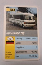 Hymermobil 700 - 5D - Scheda