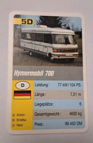 Hymermobil 700 scheda - 5d,