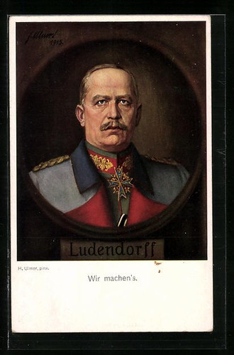 Erich ludendorff uniforme - erich, in