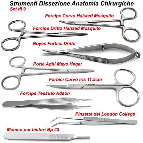 Strumenti chirurgici set - strumenti, per