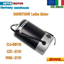【IT】550W/750W Motore Tornio Metallo 220V For CJ0618 WM210 tornio CNC Lathe Motor