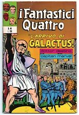 I FANTASTICI QUATTRO 4 corno N.44 L'ARRIVO DI GALACTUS! silver surfer cap.marvel