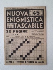 Nuova Enigmistica Tascabile n.45 Giugno 1946