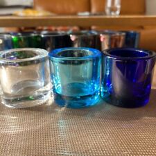 Set 3 bicchieri portacandele Iittala x Marimekko Kivi di JP usati