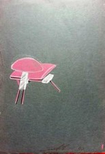 Denis SANTACHIARA - Original drawing signed by the artist, 1990-1992