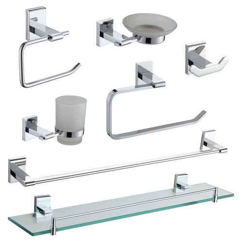 Accessori bagno cromati - da,