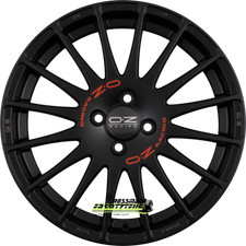 OZ Superturismo GT nero opaco 7x17 ET44 - LK4/100 ML68 cerchio alluminio
