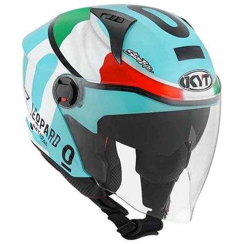 Casco jet kyt city leopard - kyt, d-city