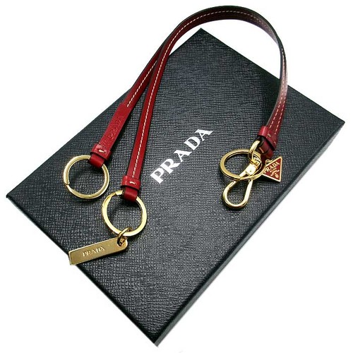 Prada portachiavi pelle - prada,