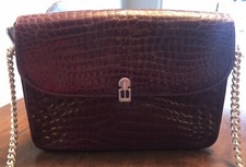 Borsa/borsa vintage con patta