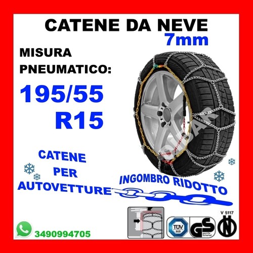 Catene neve auto omologate - catene,