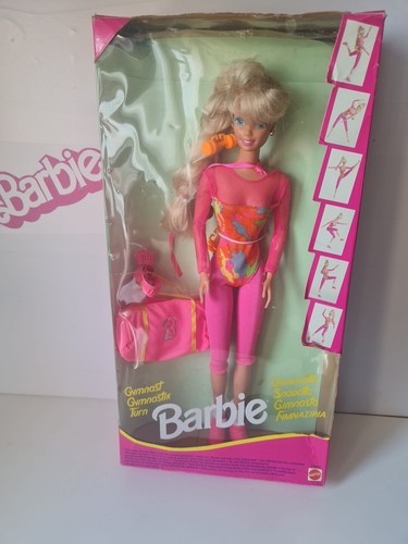 Barbie mattel gymnast - mattel, 1993