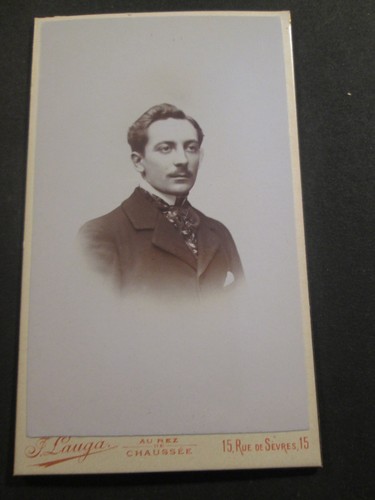 Photo cdv jeune - cdv, homme
