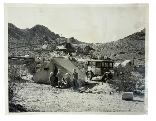 Vintage desert photograph - vintage,