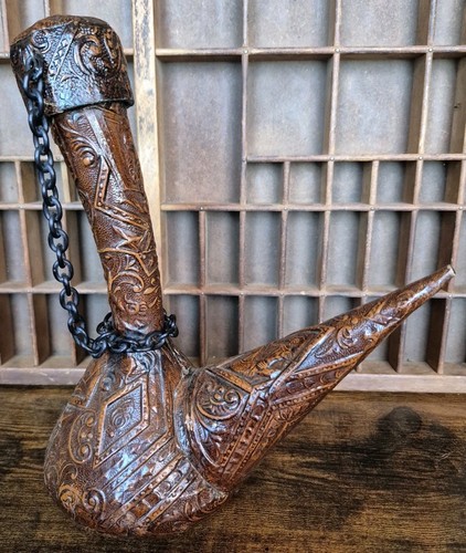 Bottiglia decanter vino pelle