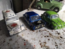 Lotto  Mebetoys modelli Ricambi Restauro Volkswagen  Land Rover Fiat 128 1/43