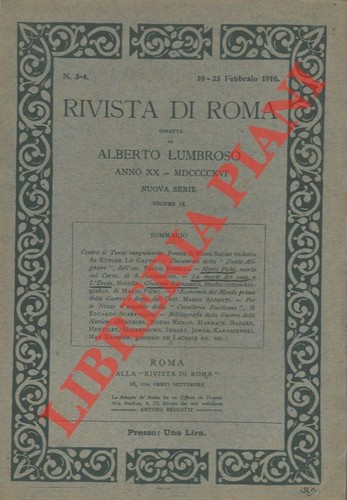Riviste letterarie rivista - -,