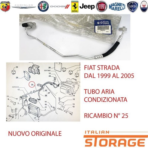 Fiat strada tubo aria - strada,