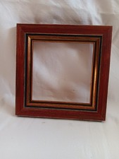 cornice quadrata in legno di