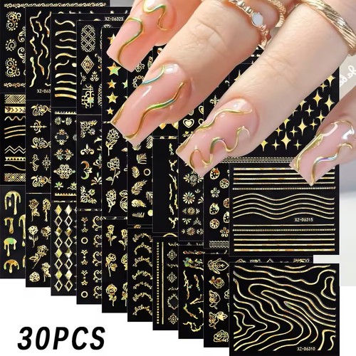 Fogli adesivi nail art 3d - nail,