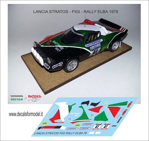 Decals lancia stratos - decals,