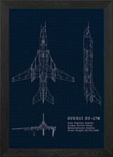 sukhoi 17m poster arte da