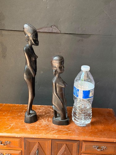 Statue ebano africano - in,