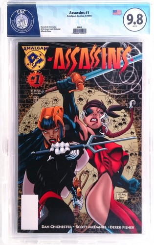 Assassins graded comics - assassins,