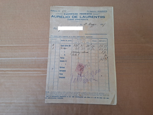 Documento pastificio aurelio - pastificio,