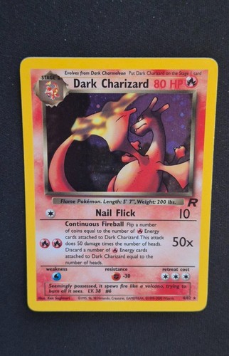 Dark charizard holo team - holo, 4/82,