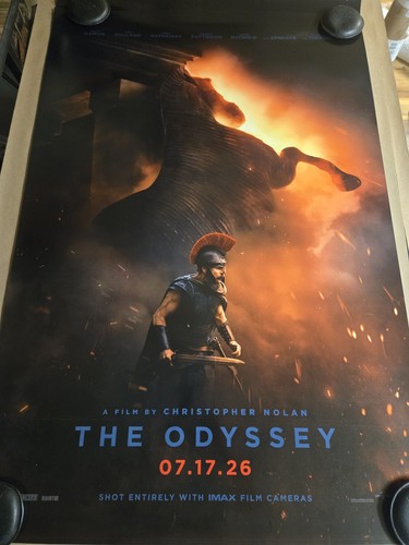 The odyssey 2026 locandina - the,